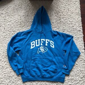 Champion Blue Athletic Hoodie